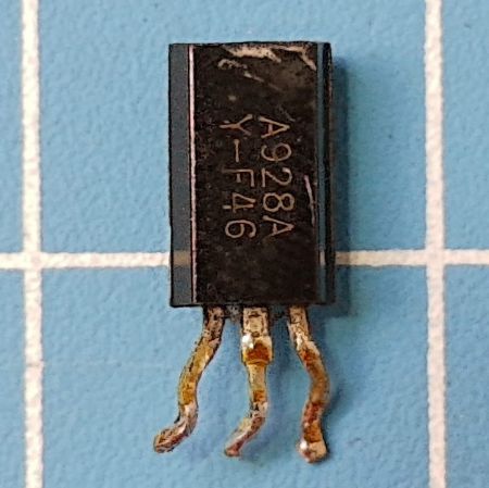 Transistor PNP amplificador áudio KSA928A