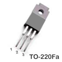 Encapsulamento elétrico Transistor NPN de potência